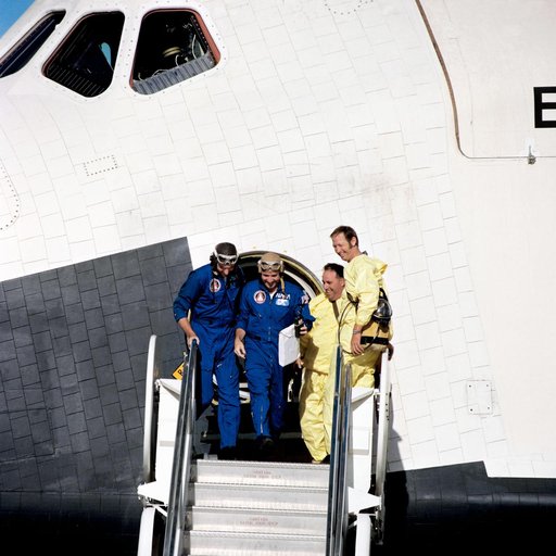 Approach & Landing Test (ALT) - Shuttle Free-Flight (FF)-4 Tail Cone Off - Dryden Flight Research Center (DFRC), CA