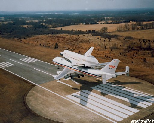 Space Shuttle Orbiter - 101 Enterprise - Arrival - Redstone Arsenal Airstrip - Marshall Space Flight Center (MSFC), AL