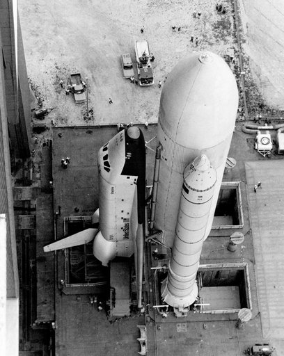 Enterprise - Rollout - Vehicle Assembly Building (VAB) - KSC