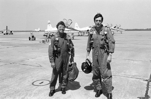 ASTRONAUT CANDIDATE (ASCAN) SCOBEE, FRANCIS R. - T-38 TRAINER - ELLINGTON AFB (EAFB), TX