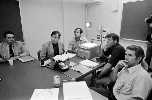 STS-1 - PRIME AND BACKUP - CREWMEMBERS - TELECONFERENCE - JSC