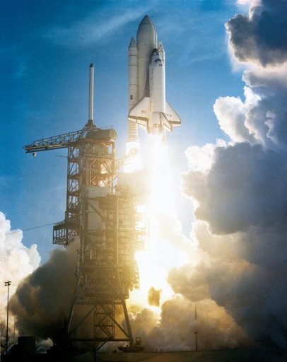 STS-1 - LAUNCH - KSC