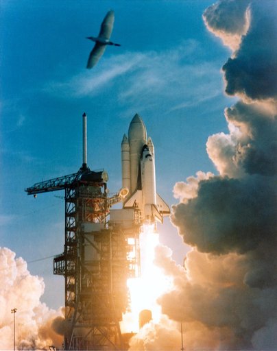 STS-1 - LAUNCH - KSC