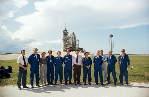 Astronaut Corps, STS-4 vehicle integration test team and other personnel