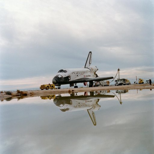 Post-landing processing of the Space Shuttle Columbia after STS-5 mission