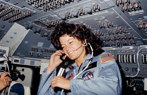STS-7 - Ride, Sally (Inflight)