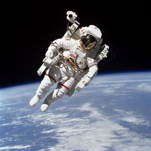 STS-11 Extravehicular Activity (EVA)-1 - Astronaut McCandless, Bruce