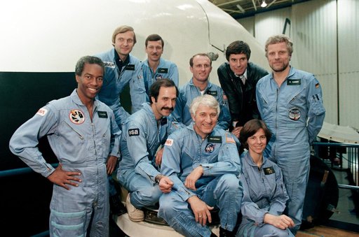 PREFLIGHT (CANDID) - STS-61A/D-1- JSC
