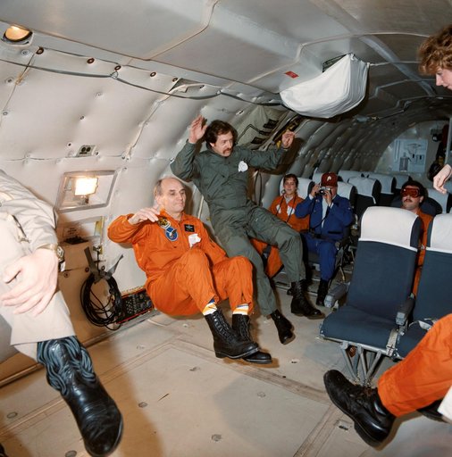 Crew Training (Zero-G) - STS-51E
