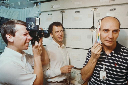 Crew Training - STS-24/51B - JSC
