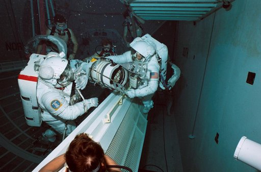 SIMUATION (EXTRAVEHICULAR ACTIVITY [EVA]) - STS-23/51D - JSC