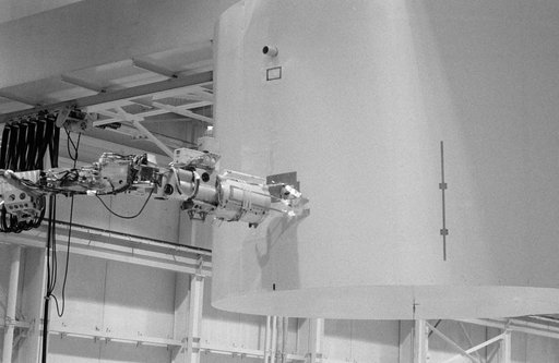 Remote Manipulator System (RMS) - Astronaut Ride, Sally (Flyswatter) - JSC