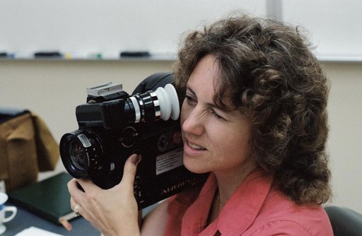 "Teacher in Space" Trainees - Arriflex Motion Picture Camera