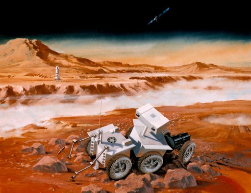 Art Concepts - Mars Sample (Robot)