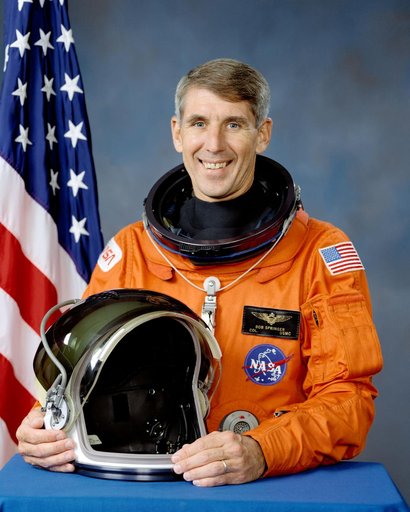 Official portrait of Bob Springer (for STS-29).