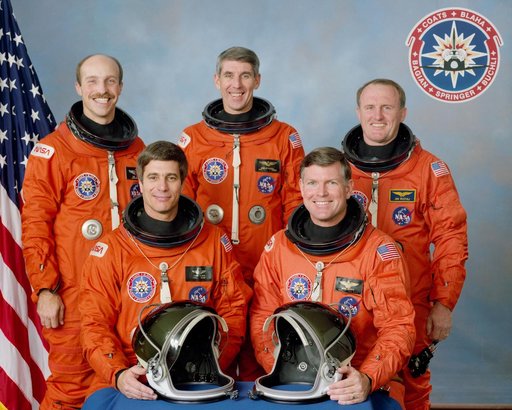STS-29 DISCOVERY - ORBITER VEHICLE (OV)-103 - OFFICIAL CREW PORTRAIT