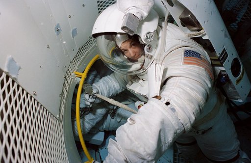 Astronaut Catherine G. Coleman during WETF training