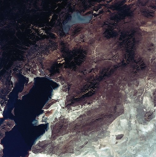 View of the Salt Lake City, Utah area