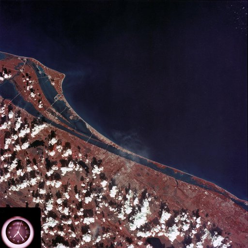 Kennedy Space Center and the Florida Atlantic coast area