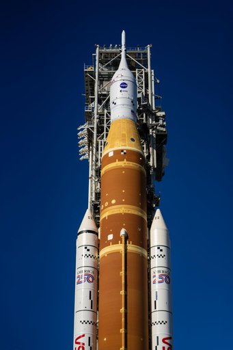NASA's SLS Rocket and Orion Spacecraft Rollout to Launch Pad 39B