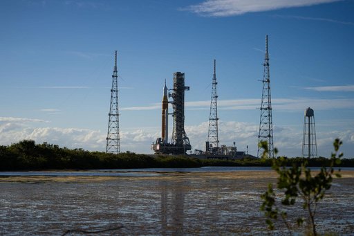 NASA's SLS Rocket and Orion Spacecraft Rollout to Launch Pad 39B