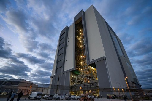NASA's SLS Rocket and Orion Spacecraft Rollout to Launch Pad 39B