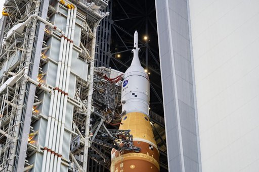 NASA's SLS Rocket and Orion Spacecraft Rollout to Launch Pad 39B