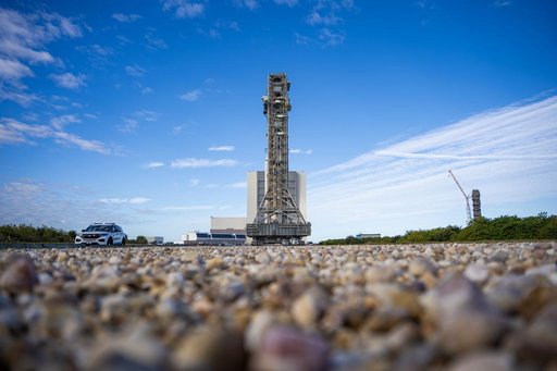 NASA's SLS Rocket and Orion Spacecraft Rollout to Launch Pad 39B