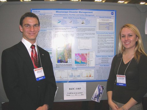 Students with NASA's Stennis Space Center attend national conference