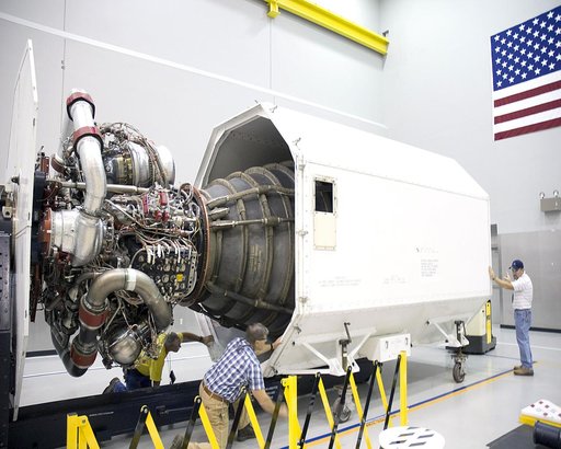 Last flight engine arrives