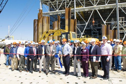 E Complex groundbreaking