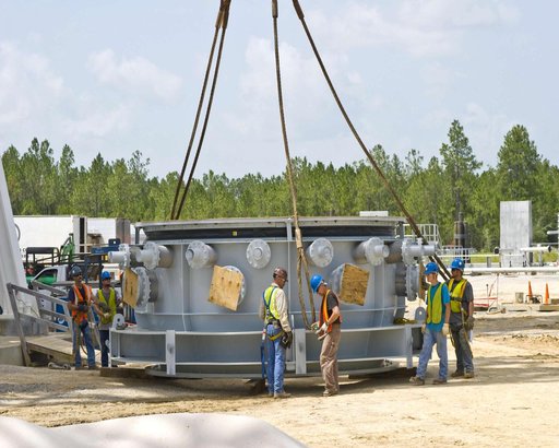 A-3 Test Stand construction moves forward