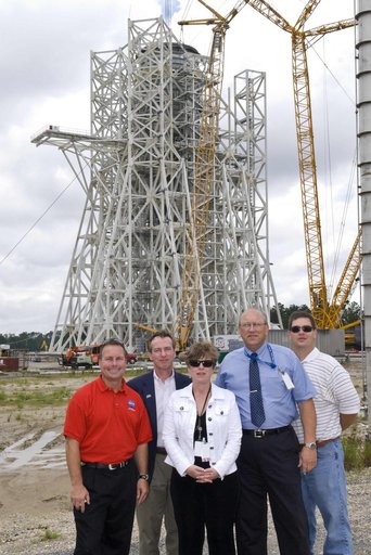 NASA chief financial officer visits Stennis