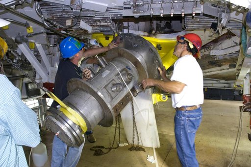 A-2 Test Stand modification work