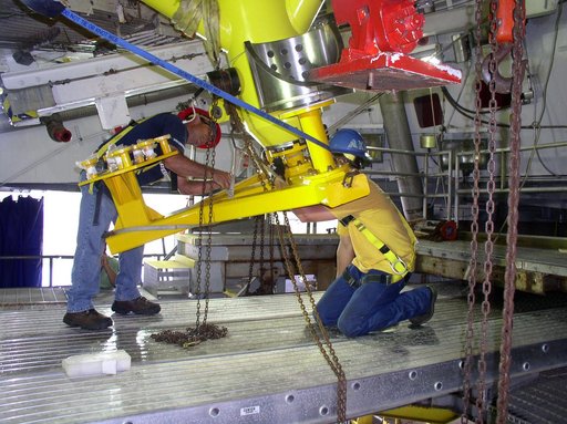 A-2 Test Stand modification work