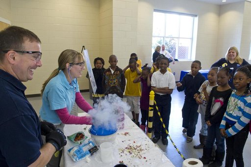 School outreach event