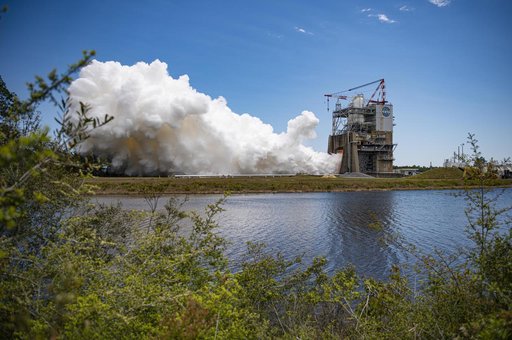 NASA Achieves Milestone for Engines to Power Future Artemis Missions