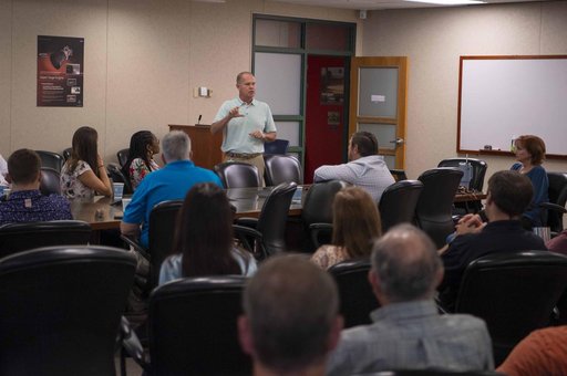 Java with John Hosts NASA Stennis Employees