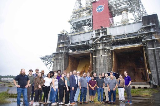 LSU Engineering Students Visit NASA Stennis