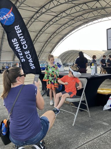 NASA Attends Blue Angels Airshow