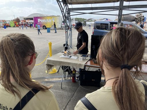 NASA Attends Blue Angels Airshow
