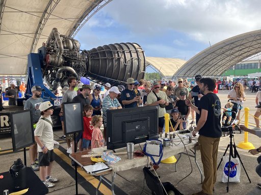 NASA Attends Blue Angels Airshow