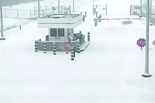 NASA Stennis Becomes Winter Wonderland