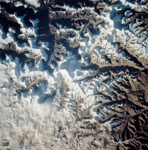 Mount Everest as seen from STS-58