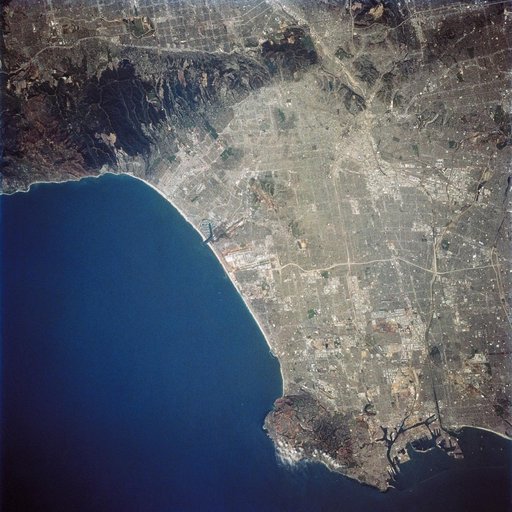 Los Angeles, California as seen from STS-59