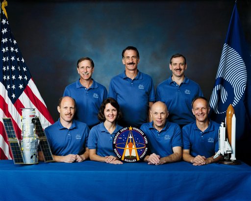 STS-61 crew portrait