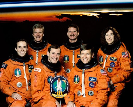 STS-66 Official pre-flight crew portrait