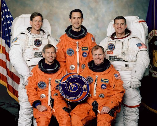 STS-69 preflight crew portrait