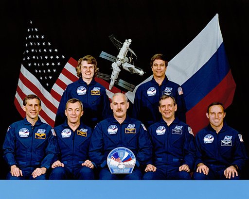 STS-79 preflight crew portrait