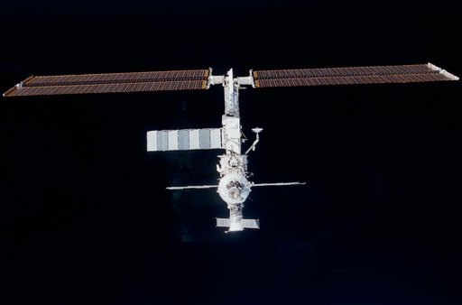 ISS during rendezvous